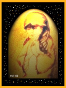 Little Praying Girl © S.D. Harden All Rights Reserved.